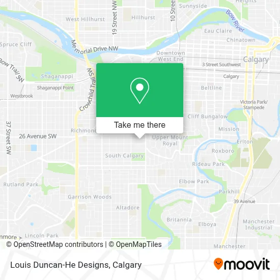 Louis Duncan-He Designs map