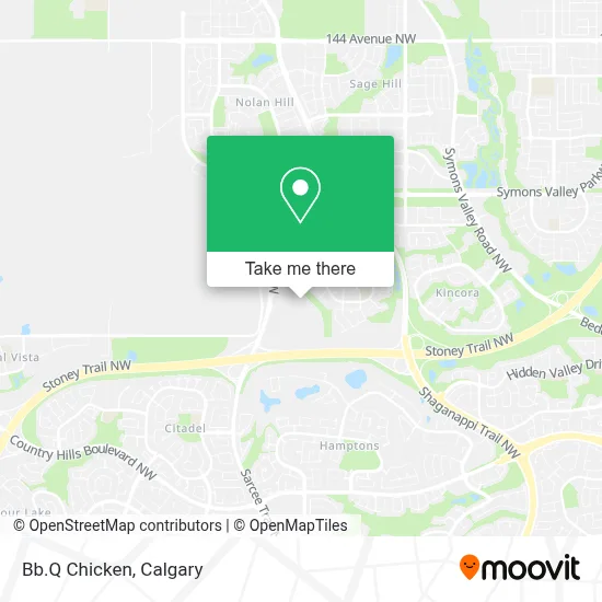 Bb.Q Chicken map