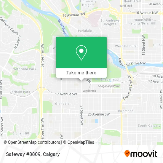 Safeway #8809 map