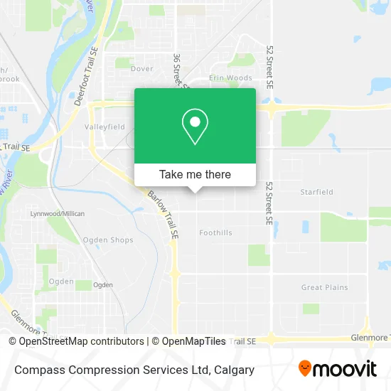 Compass Compression Services Ltd map