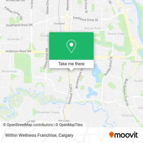 Within Wellness Franchise map