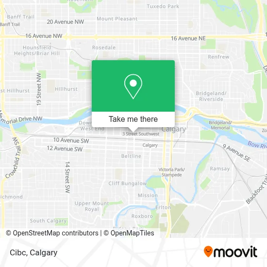 Cibc map