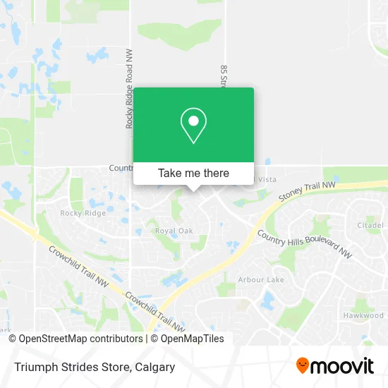Triumph Strides Store plan