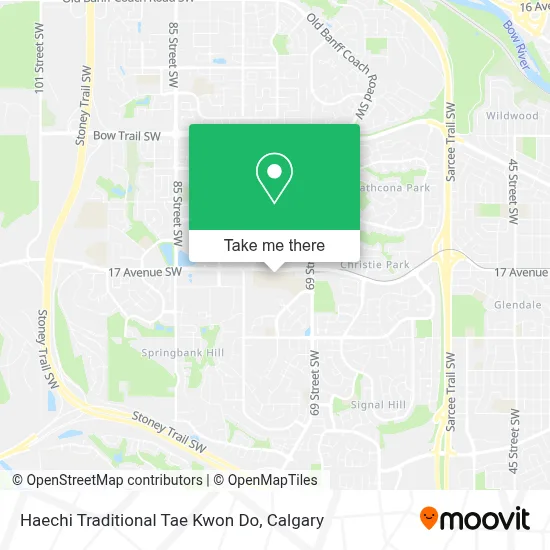 Haechi Traditional Tae Kwon Do map