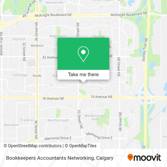 Bookkeepers Accountants Networking map