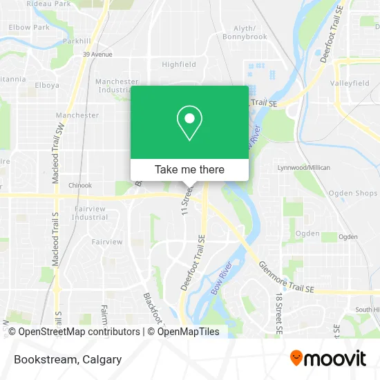 Bookstream map