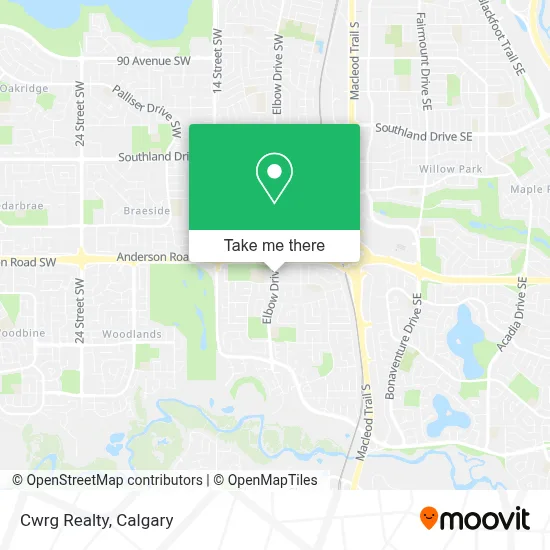 Cwrg Realty map