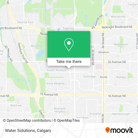 Water Solutions map
