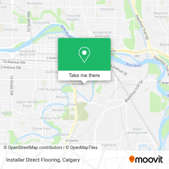 Installer Direct Flooring map