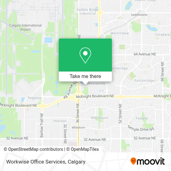 Workwise Office Services map