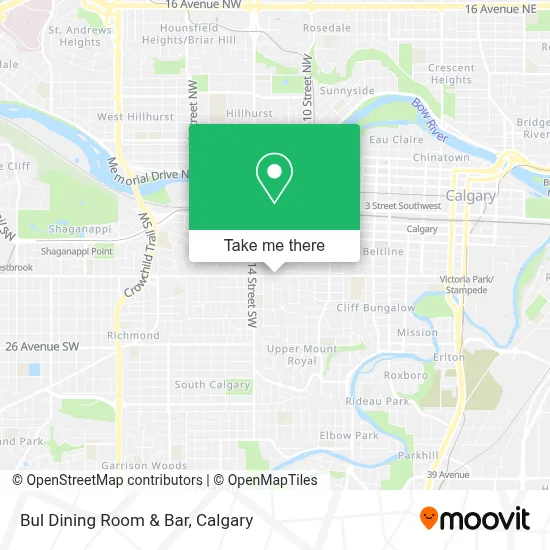 Bul Dining Room & Bar map