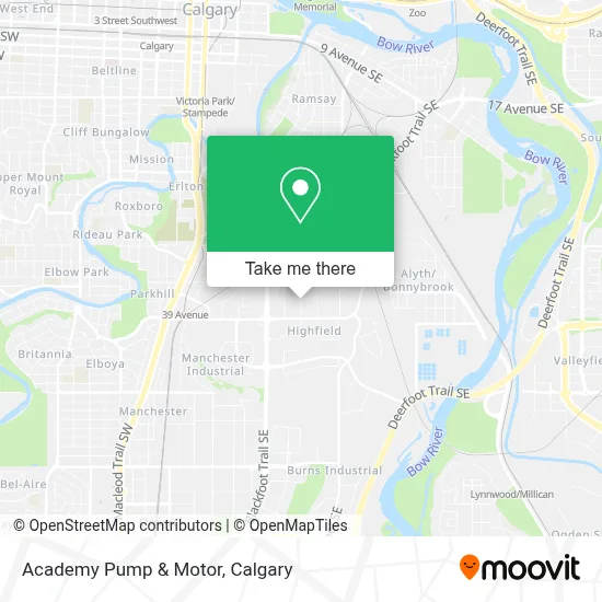Academy Pump & Motor map