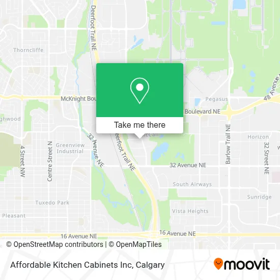 Affordable Kitchen Cabinets Inc map