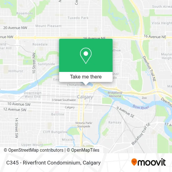 C345 - Riverfront Condominium map