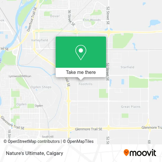 Nature's Ultimate map