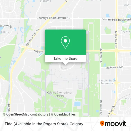 Fido (Available In the Rogers Store) map