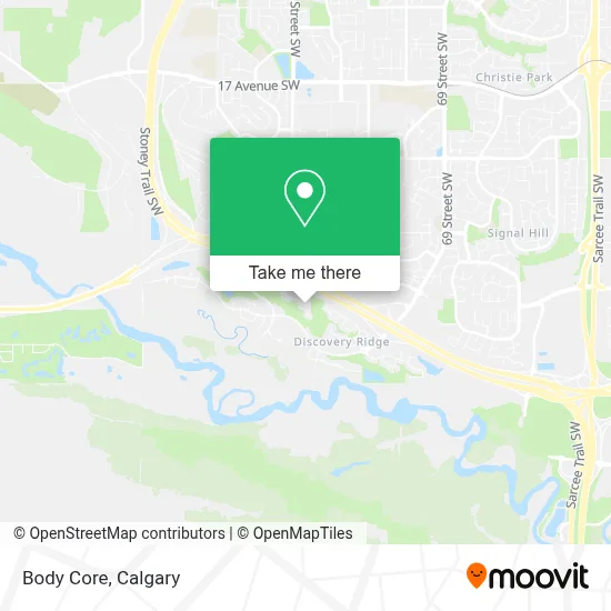 Body Core map