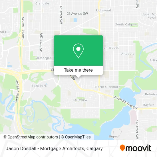 Jason Dosdall - Mortgage Architects map