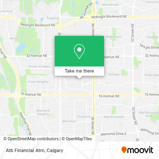 Atb Financial Atm map