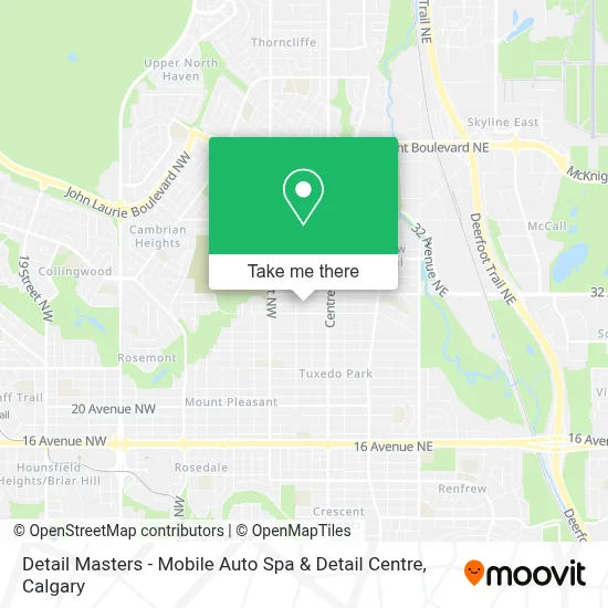 Detail Masters - Mobile Auto Spa & Detail Centre map