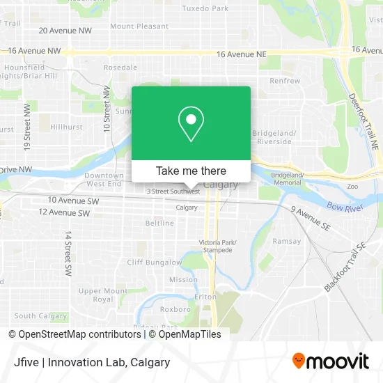 Jfive | Innovation Lab map