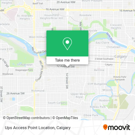Ups Access Point Location plan