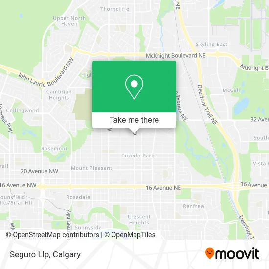 Seguro Llp map