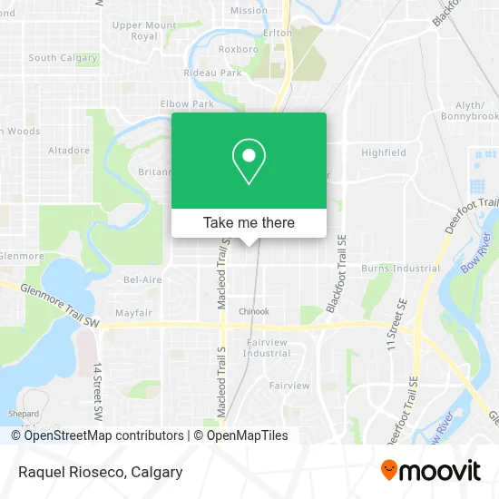 Raquel Rioseco map