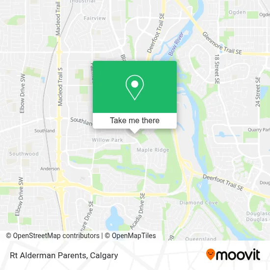 Rt Alderman Parents map