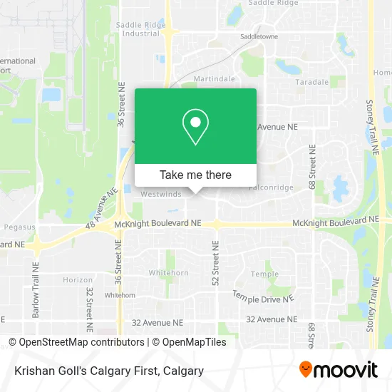 Krishan Goll's Calgary First map
