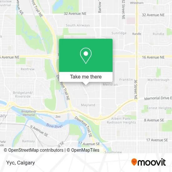 Yyc map