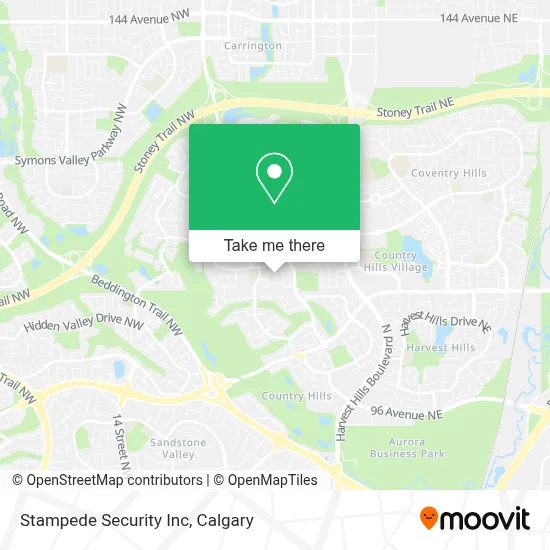 Stampede Security Inc map