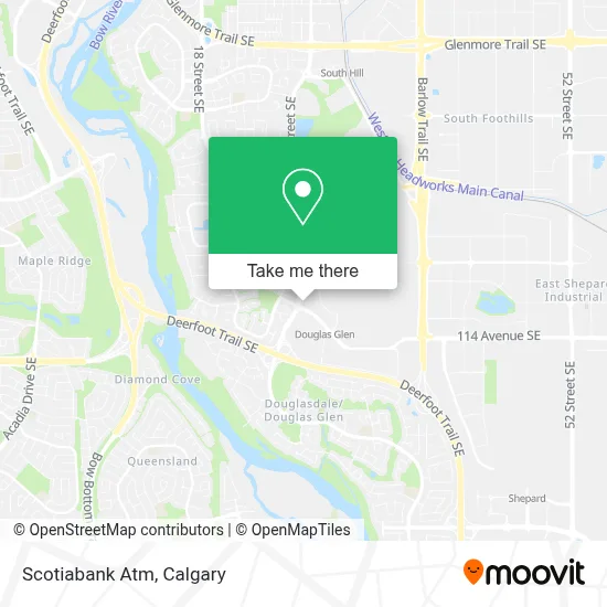 Scotiabank Atm map