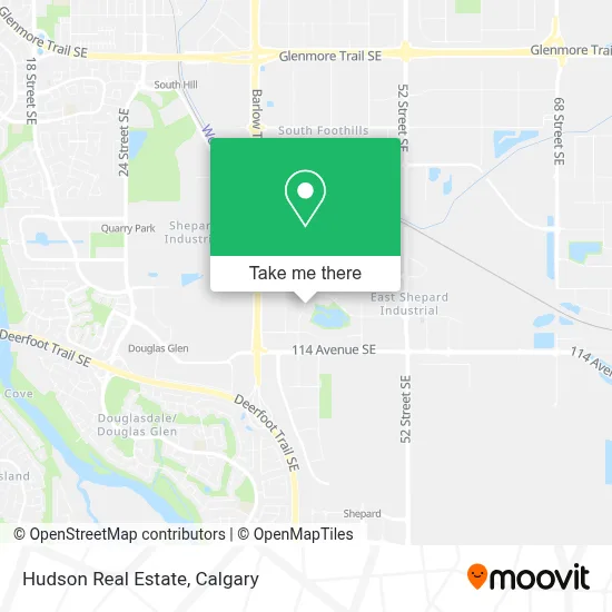 Hudson Real Estate map