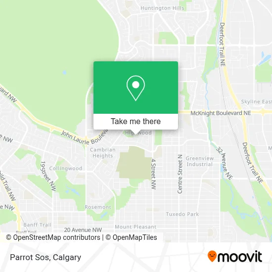 Parrot Sos map