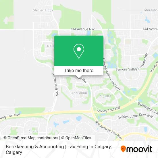 Bookkeeping & Accounting | Tax Filing In Calgary map
