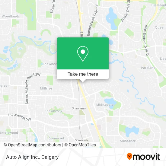 Auto Align Inc. map