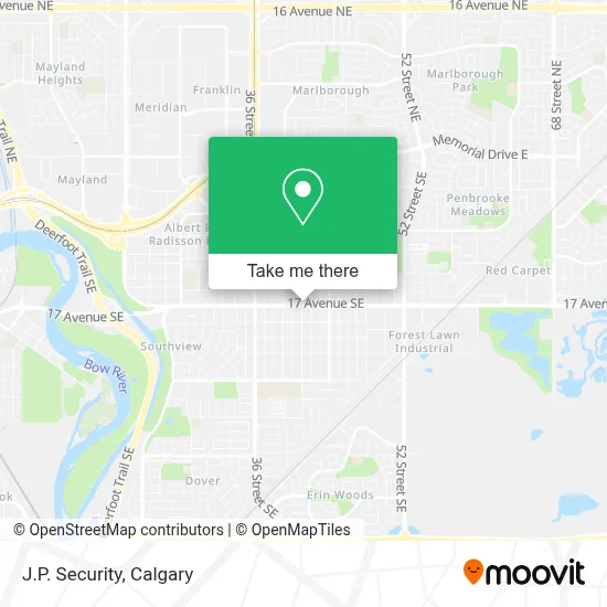 J.P. Security map
