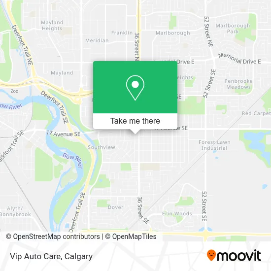 Vip Auto Care map