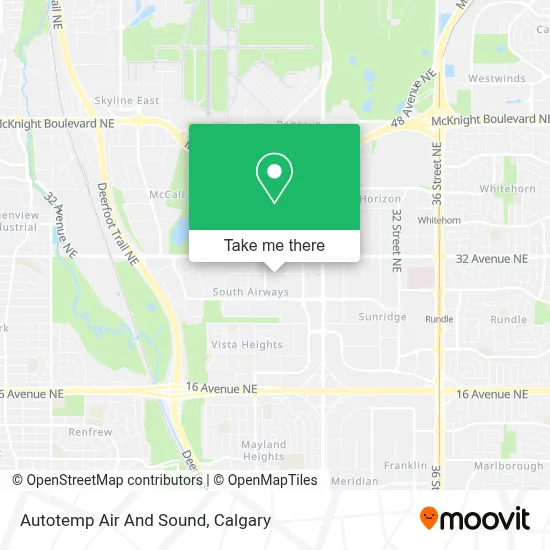 Autotemp Air And Sound map