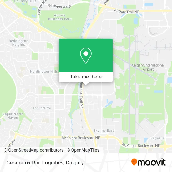 Geometrix Rail Logistics map