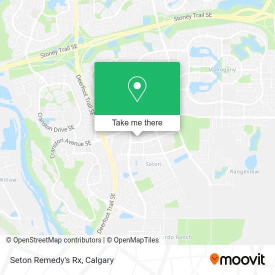 Seton Remedy's Rx map
