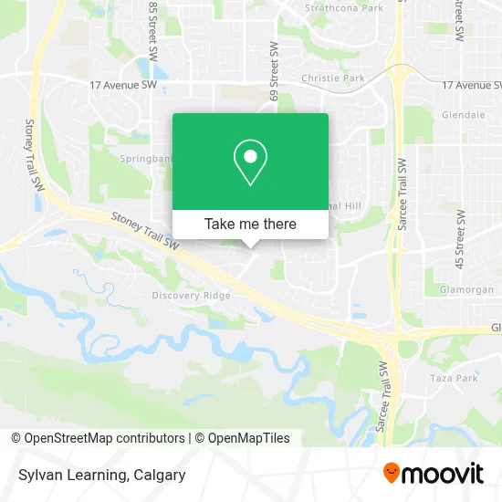 Sylvan Learning map