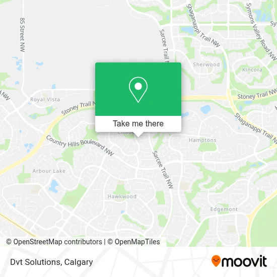 Dvt Solutions map