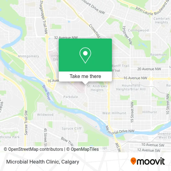 Microbial Health Clinic map