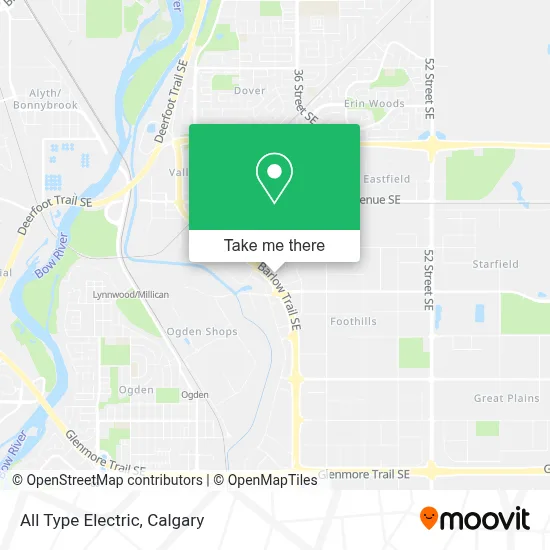All Type Electric map