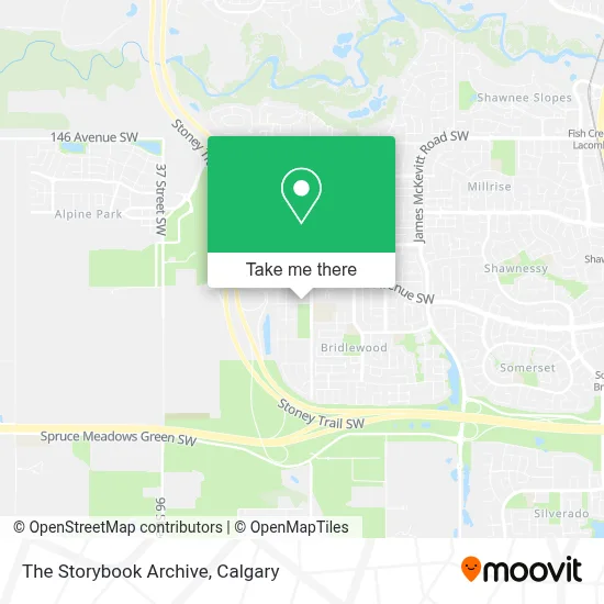 The Storybook Archive map