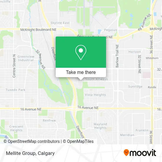 Mellite Group map