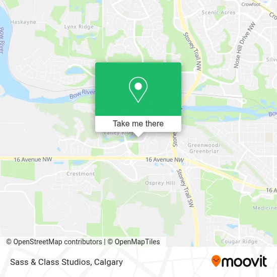 Sass & Class Studios map