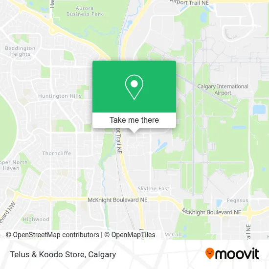 Telus & Koodo Store map